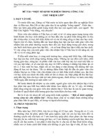 SKKN một số kinh nghiệm công tác chủ nhiệm lớp