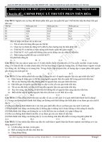 TRỌN bộ CHINH PHỤC lý THUYẾT PHẦN TIẾN hóa