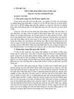 Sáng Kiến Kinh Nghiệm Một Số Biện Pháp Nhằm Nâng Cao Hiệu Quả Công Tác Văn Thư Ở Trường Tiểu Học