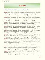 06A bài tập mặt nón  hình học 12