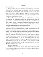 Ẩm thực người Mường ở Hòa Bình