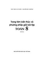 Trong tam kien thuc va phuong phap giai bai tap toan 8  tap 2