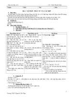 Giáo án số học lớp 6 đầy đủ chi tiết cả năm