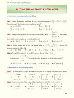 07B  ĐƯỜNG THẲNG TRONG KG 