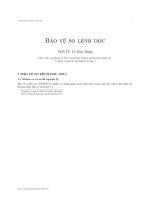 nguyên lý bảo vệ so lech doc