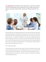 Làm thế nào để quản lý hiệu quả đội ngũ nhân viên trẻ năng động