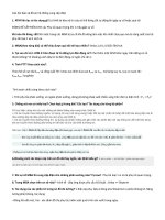 Câu hỏi bảo vệ đồ án hệ thống cung cấp điện