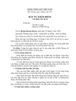 BAN TU KIEM DIEM CUA DANG VIEN DU BI 2015