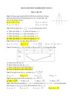 300 cau hoi trac nghiem mon toan lop 12