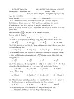 Thi thử trắc nghiệm chuyên lam sơn thanh hóa 2017 DA