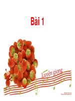 Cách luyện giọng nói hay