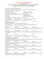 DE CUONG ON THI THPTQG NAM 2016 