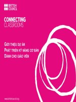 GIỚI THIỆU DỰ ÁN PHÁT TRIỂN KỸ NĂNG CƠ BẢN DÀNH CHO GIÁO VIÊN