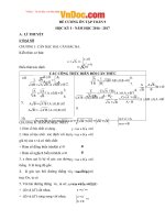 7 đề thi ôn tập Toán lớp 9