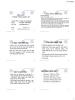 MÔN HỌC: THANH TOÁN QUỐC TẾ