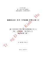 Quản lý chất thải rắn sinh hoạt của người dân phường Tây Lộc, thành phố Huế
