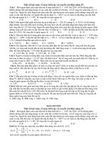 Một số bài toán về máy biến áp và truyền tải điện năng _DT7 normal quality