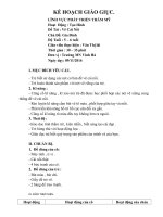 giao an tao hinh ve cai noi