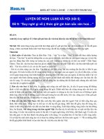 06 NLXH suy nghi gi ve y thuc giu gin ban sac van hoa dan toc    