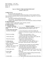 Giao an tong hop  TA 5  HKII  4 TIET 1 TUAN