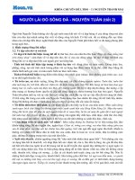 NGƯỜI lái đò SÔNG đà   NGUYEN TUAN (TIET 2) 