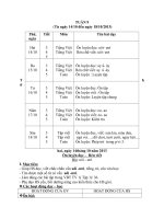 Giao an lop 1 tuan 9 buoi chieu 