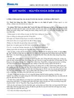 DAT NUOC – NGUYEN KHOA DIEM (tiet 2) 