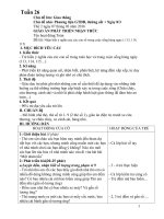 GIÁO ÁN Chủ đề giao thông .mầm non