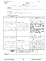 GIÁO ÁN HÌNH HỌC 9 HK2 2017