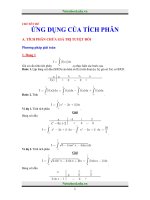 Bai tap ung dung cua tich phan 