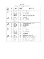 Giao an lop 1 tuan 15 buoi sang 