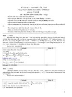 đề thi thử máy tính cầm tay môn lý THPT