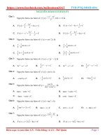 NGUYÊN hàm cơ bản 