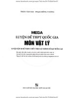 Luyện đề thi THPT Quốc gia môn VẬT LÝ (MEGABOOK)