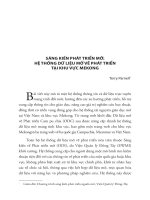 Sáng kiến phát triển mở Hệ thống dữ liệu mở về phát triển tại khu vực MEKONG