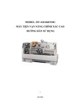Hướng dẫn sử dụng máy tiện vạn năng