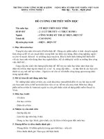 Đề cương chi tiết môn học Vẽ điện trên máy tính (Trường cao đẳng bán công công nghệ và quản trị doanh nghiệp)