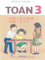 Sách giáo khoa Toán lớp 3