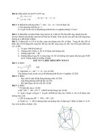 Đề toán lớp 9   học kì 2   có đáp án (1) 