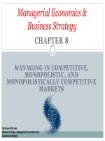 CẠNH TRANH HOÀN TOÀN, CẠNH TRANH độc QUYỀN, độc QUYỀN HOÀN TOÀN