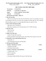 Đề cương chi tiết môn học Vi mạch số (Trường cao đẳng bán công công nghệ và quản trị doanh nghiệp)