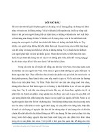 Báo cáo vi sinh lên men lactic trong sản xuất tôm chua