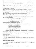 lý thuyết chương  1HK  II lớp 7