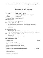 Đề cương chi tiết môn học Cơ ứng dụng (Trường cao đẳng bán công công nghệ và quản trị doanh nghiệp)