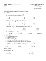 bo de thi va dap an giua hoc ki 2 lop 4