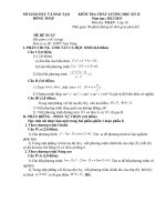 Đề toán lớp 10   học kì 2 (17) 