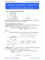 6  tọa độ KHÔNG GIAN OXYZ 