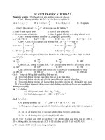 Đề toán lớp 9   học kì 2   có đáp án (5) 