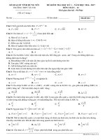 DE KIEM TRA HK1 TOAN 1220162017THPT AN THI 