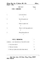 Đề tài toán phân tích đa thức thành nhân tử